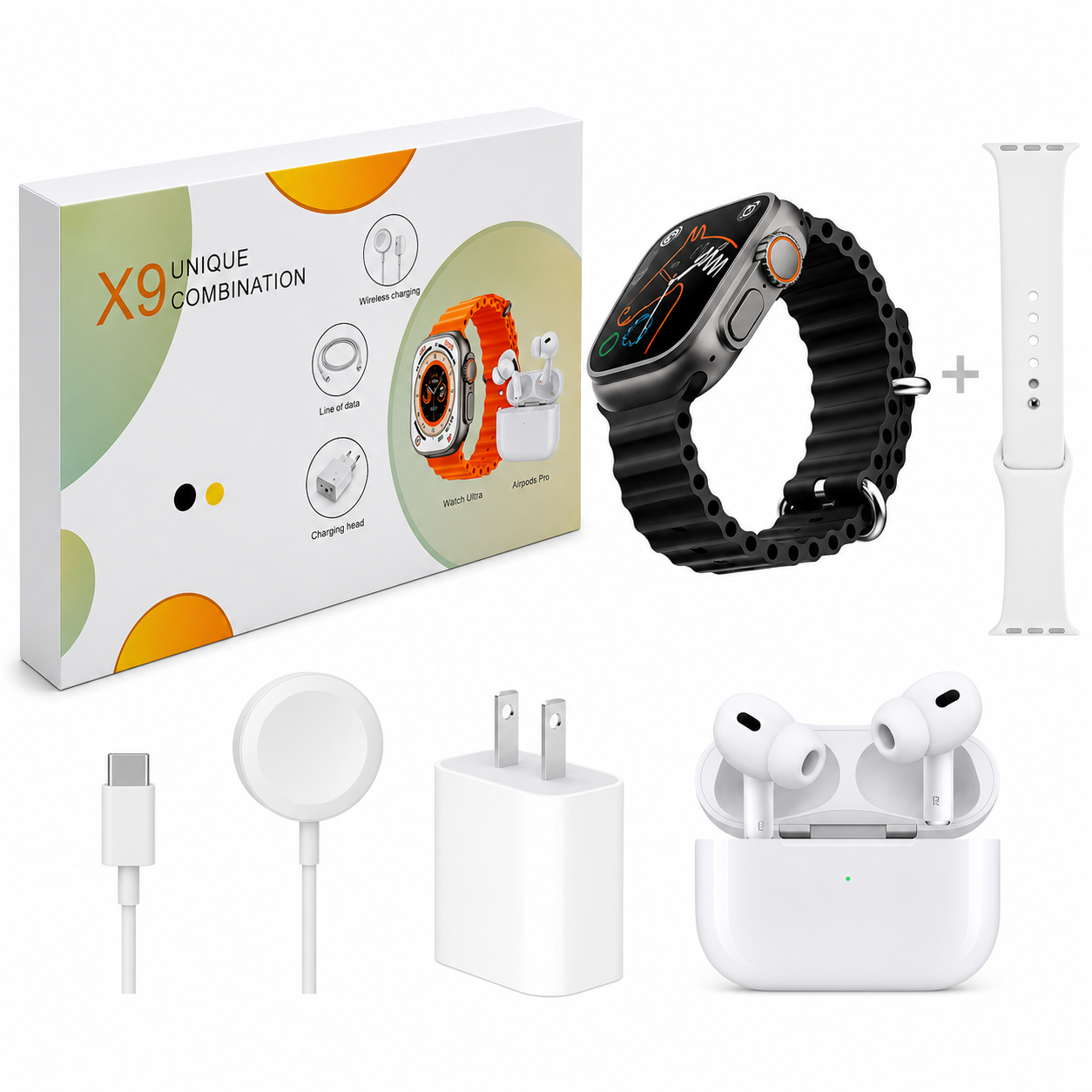 Combo reloj x9 ultra