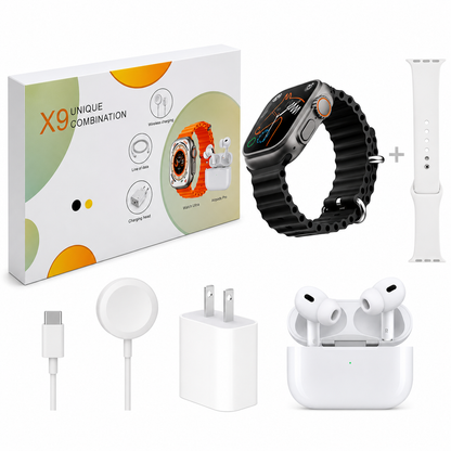 Combo reloj x9 ultra